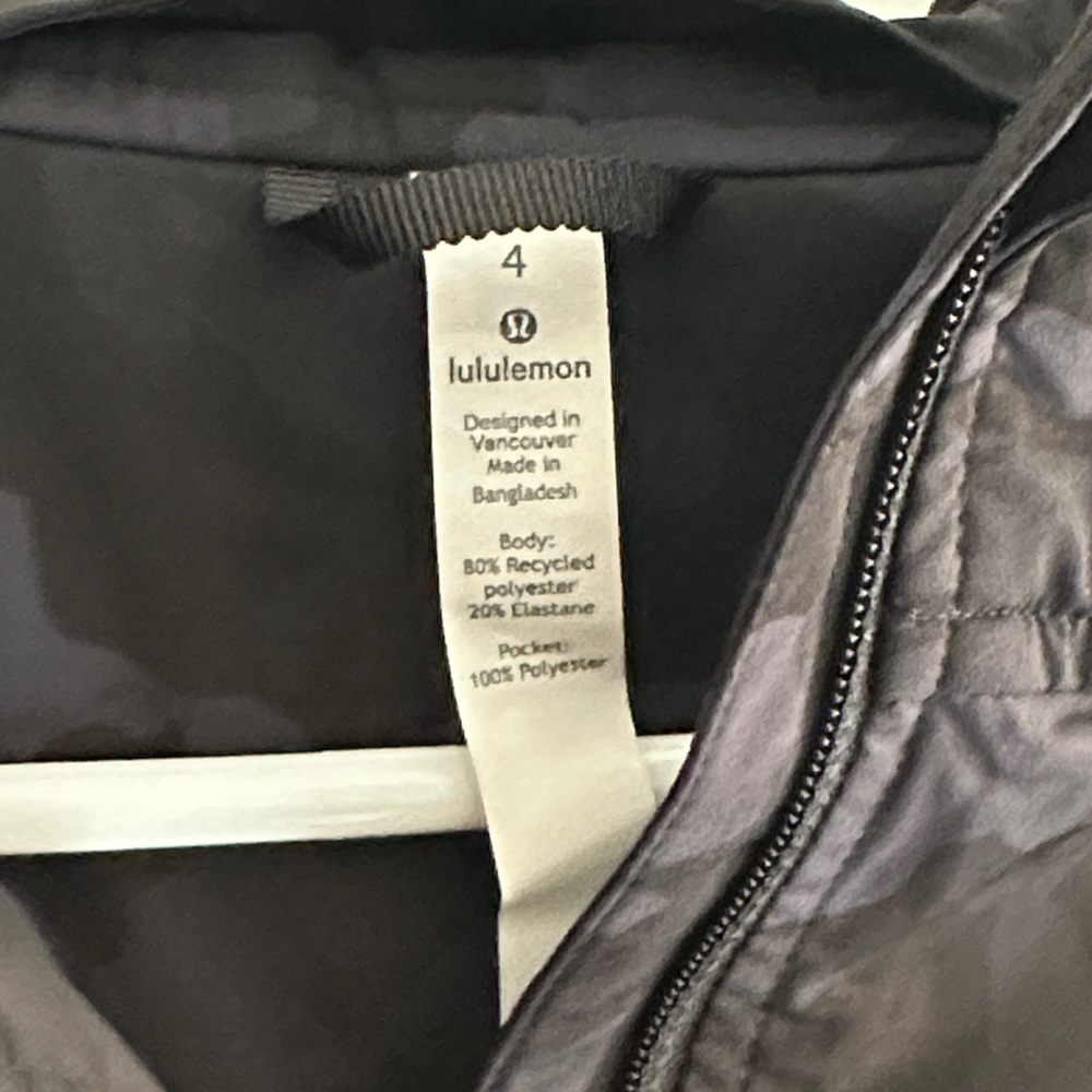 Lululemon Pack It Up Jacket Incognito Camo Multi Grey EUC - Picture 9 of 12